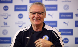 LEICESTER, ENGLAND - APRIL 01: Claudio Ranieri during the Leicester City press conference at King Power Stadium on April 1st , 2016 in Leicester, United Kingdom. (Photo by Plumb Images/Leicester City FC via Getty Images)